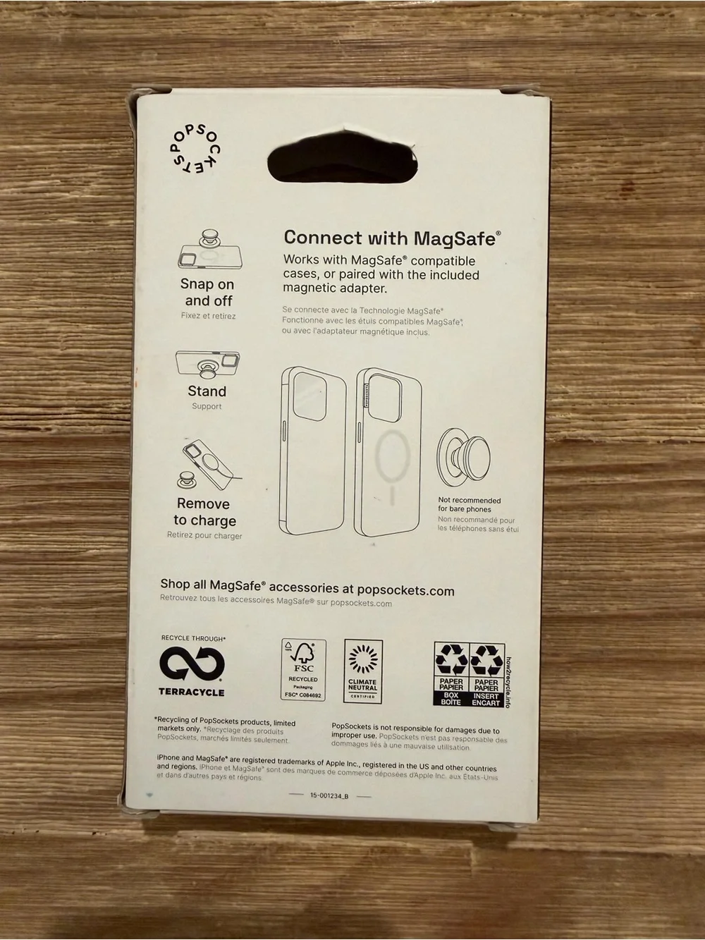 PopSockets Magnetic Phone Grip & Stand MagSafe Glow in the Dark New